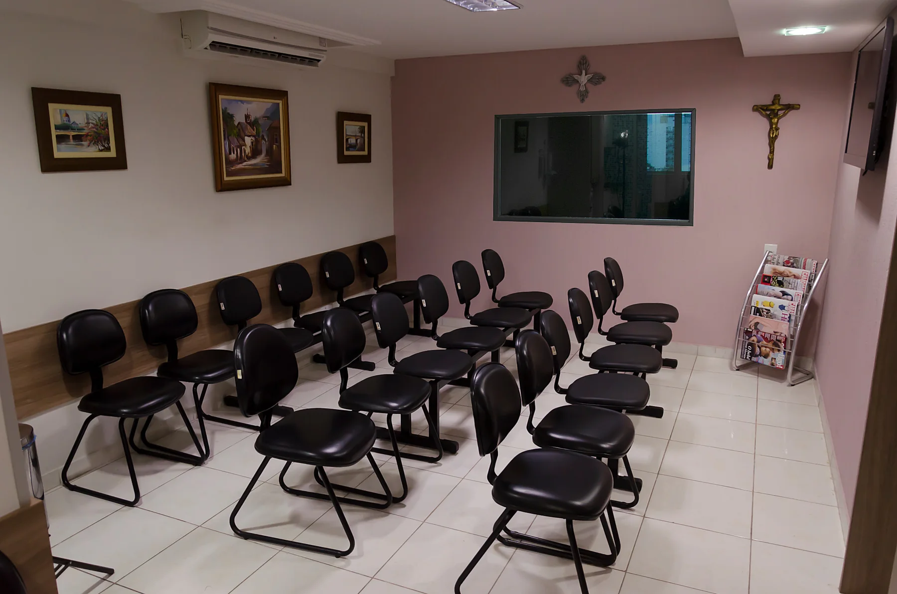 Sala de espera do escritório